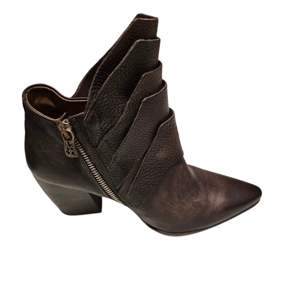 NEW A.S.98 Hama Brown ankle Boot Size 38 - Picture 3 of 5